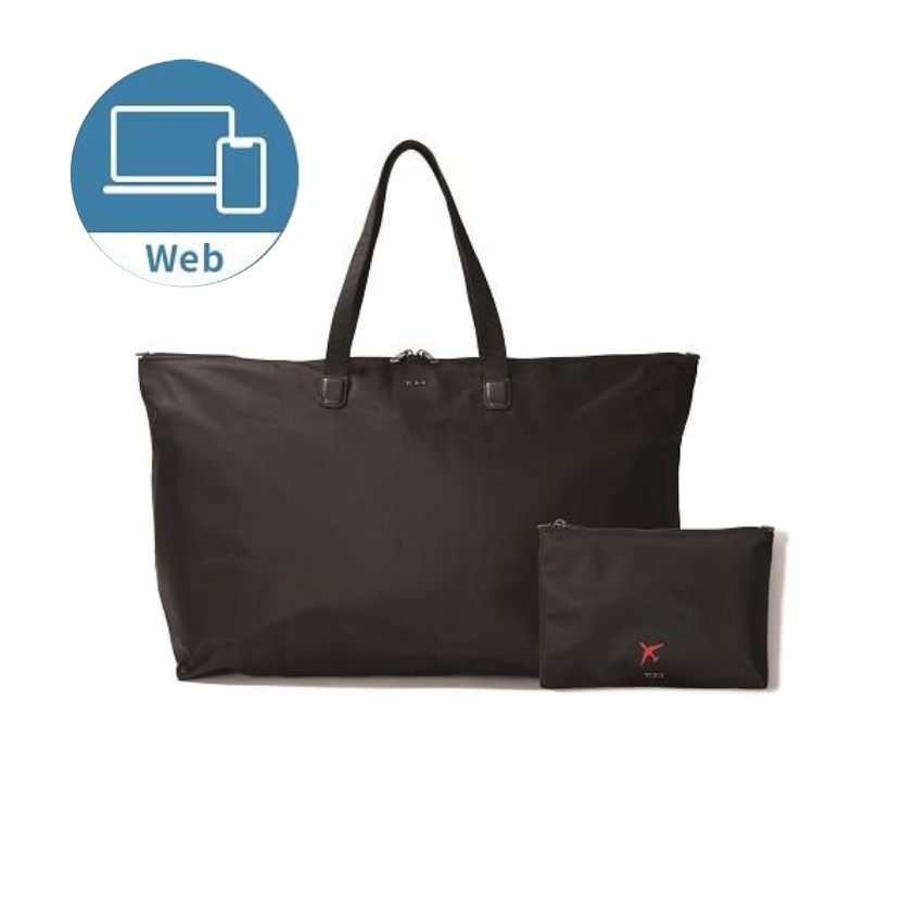 【ご搭乗のお客さま限定//WEB限定で販売中】トゥミ JALオリジナル ジャスト・イン・ケース・トート