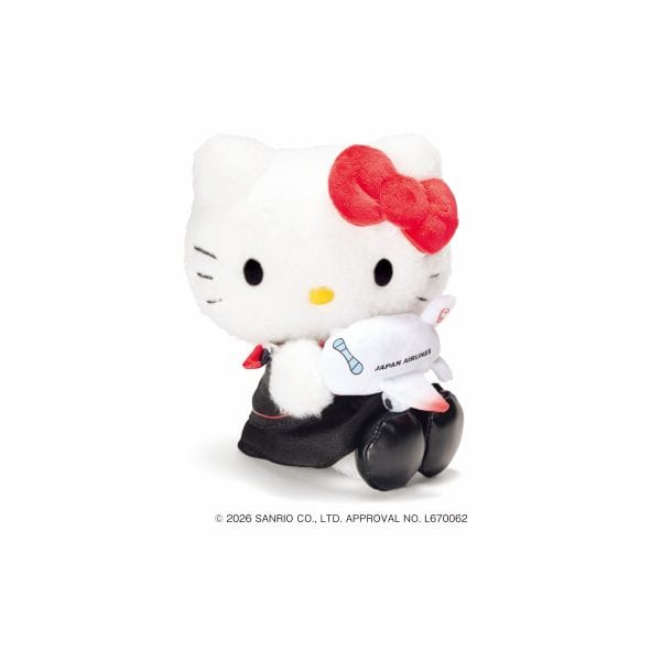 【ご搭乗のお客さま限定】JALオリジナル CA ハローキティ ぬいぐるみ