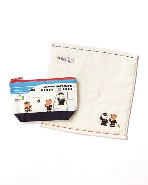 【ご搭乗のお客さま限定/機内で販売中】ファミリア JALオリジナル ポーチセット