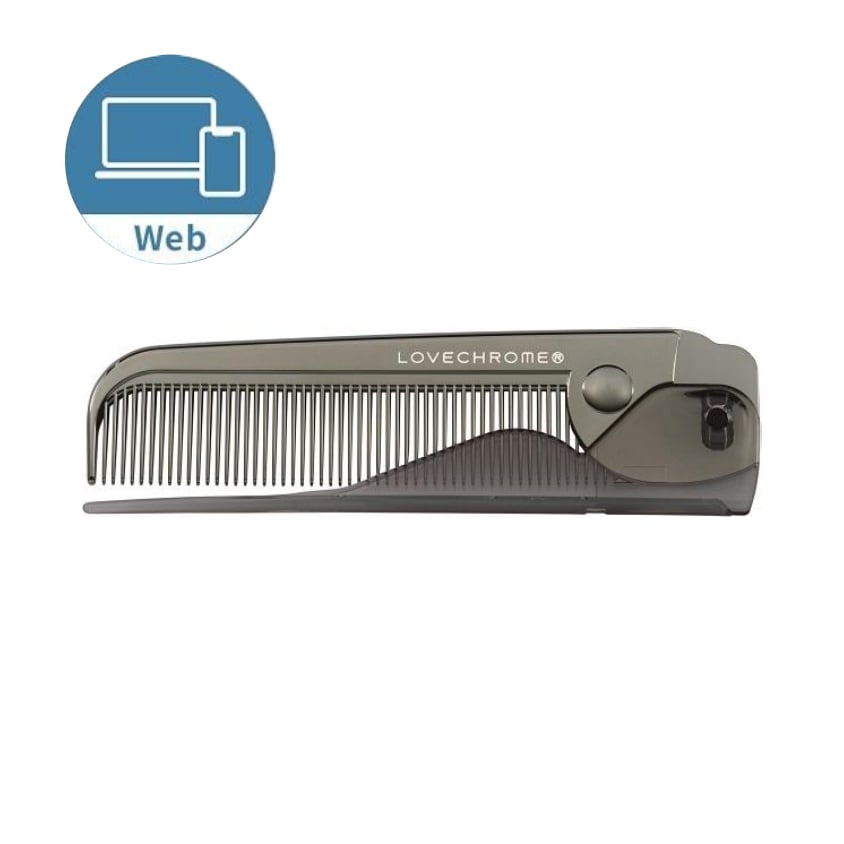 【ご搭乗のお客さま限定/WEB限定で販売中】ラブクロム PG バングスコーム プレミアムブラック セット