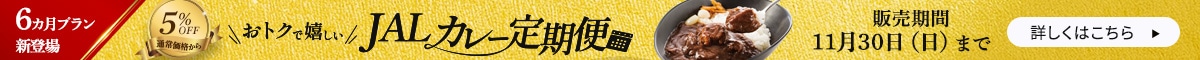 [期間限定] JALカレー定期便に新プラン登場！
