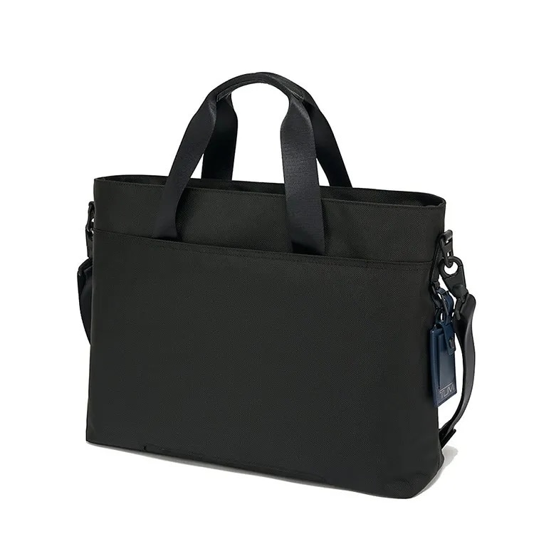 TUMI]TUMI ALPHA イースト・ウエスト・トート ブラック/ネイビー