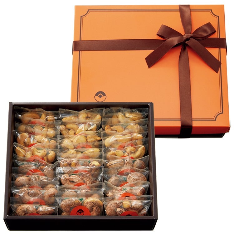 VIET LOTUS]カシューナッツ2種 ギフトボックス(24袋入り): JAL