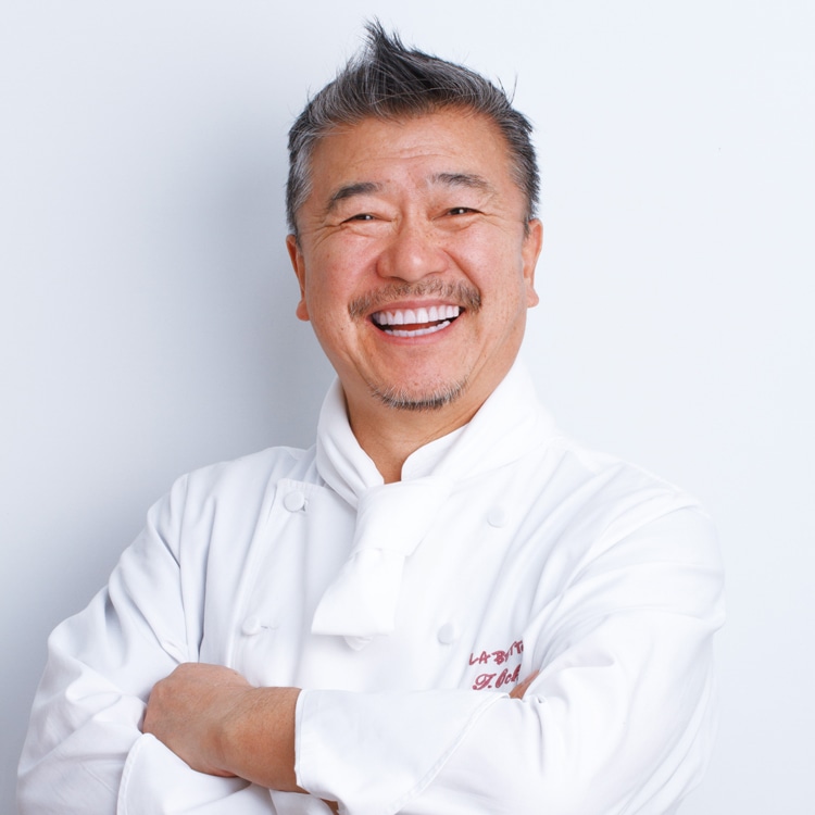 ラ・ベットラ・ダ・オチアイ落合務監修 牛肉100%のハンバーグと黒トリュフソース