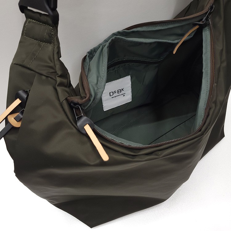 [DsBK]DANTOTSU Register Sling L 高密度ナイロンツイル ダントツ撥水加工 ブラック ブラック