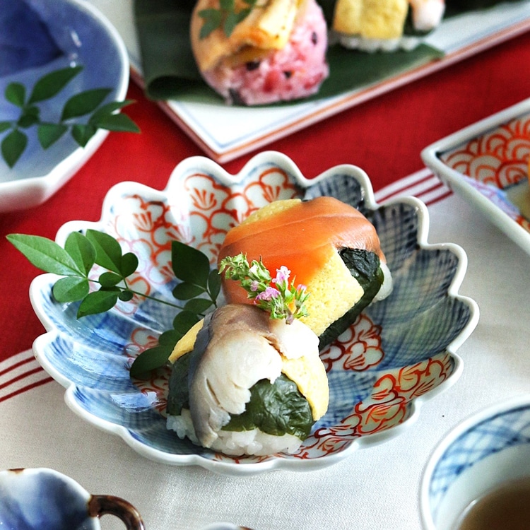 あでやか手鞠わさび葉寿し20個