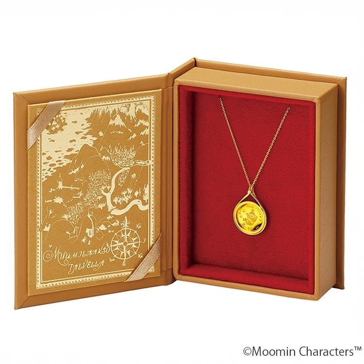 リトルミイ 純金コインの宝飾ペンダント