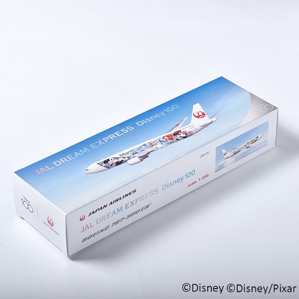 JAL DREAM EXPRESS Disney 100 モデルプレーン1200スケール