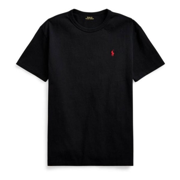 POLO RALPH LAUREN]クラシック フィット ジャージー Tシャツ ブラック