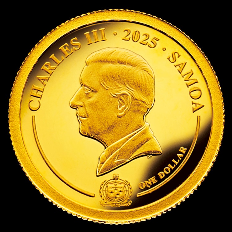 ミッフィー誕生70周年記念 しあわせのミッフィー金貨 純金コインの宝飾ペンダント