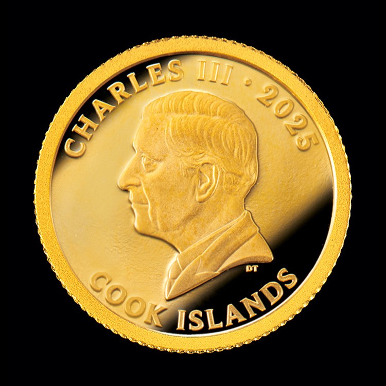 しあわせのShip's Cat純金コインペンダント