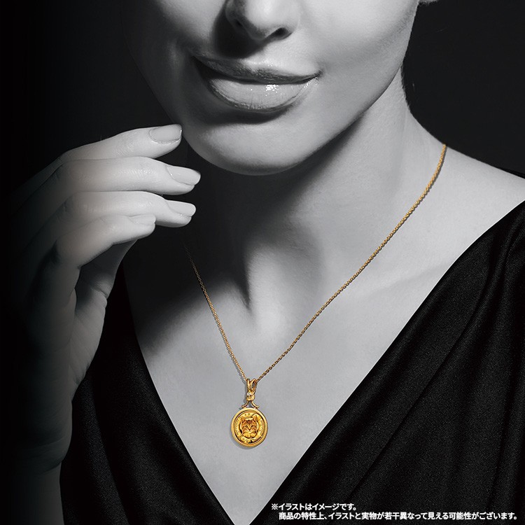 しあわせのShip's Cat純金コインペンダント