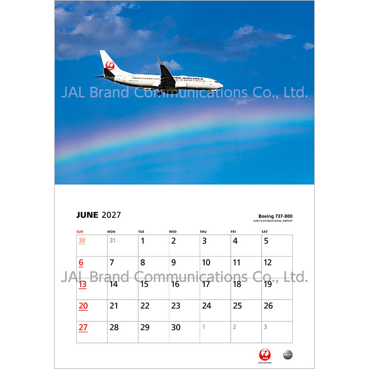 JAL FLEET 普通判(英語版)2027 FLEET 普通判(英語版)