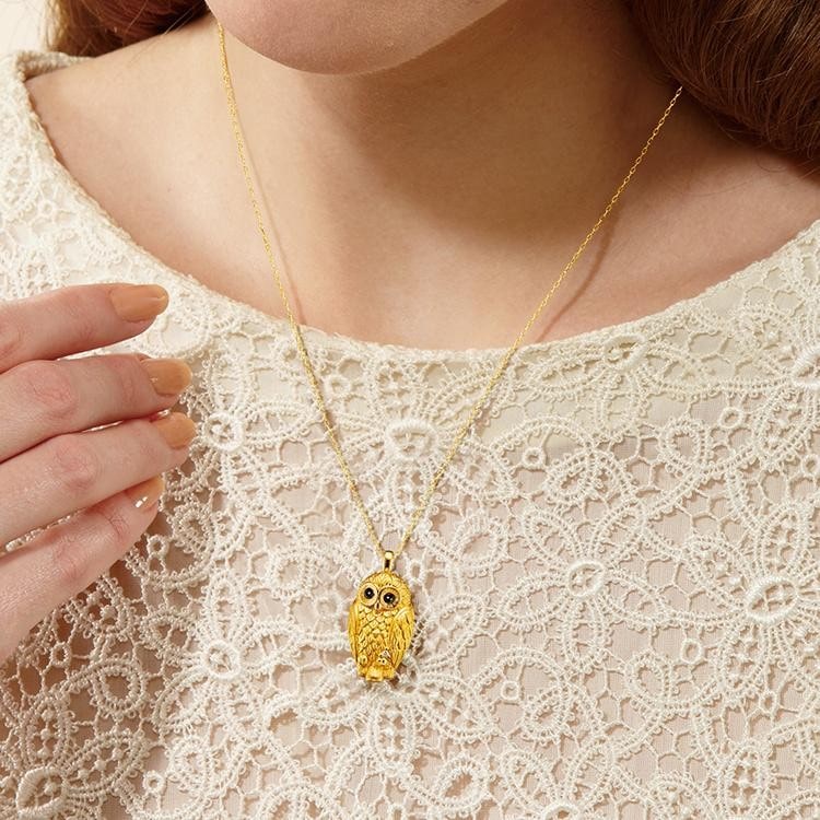 新品 ストーンカメオ 幸運を呼ぶ フクロウ ダイヤモンド ペンダントトップ 新品 ストーンカメオ 幸運を呼ぶ フクロウ ダイヤモンド