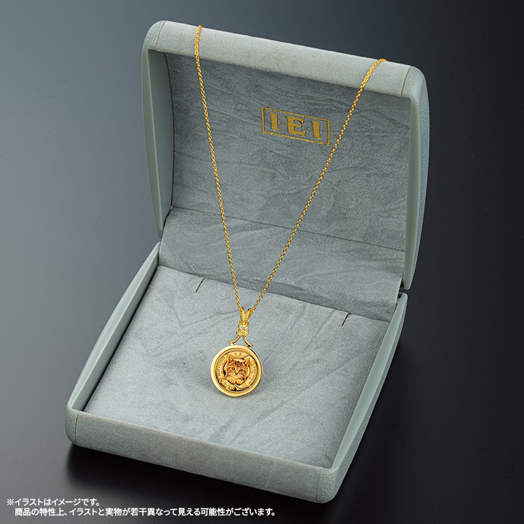 しあわせのShip's Cat純金コインペンダント