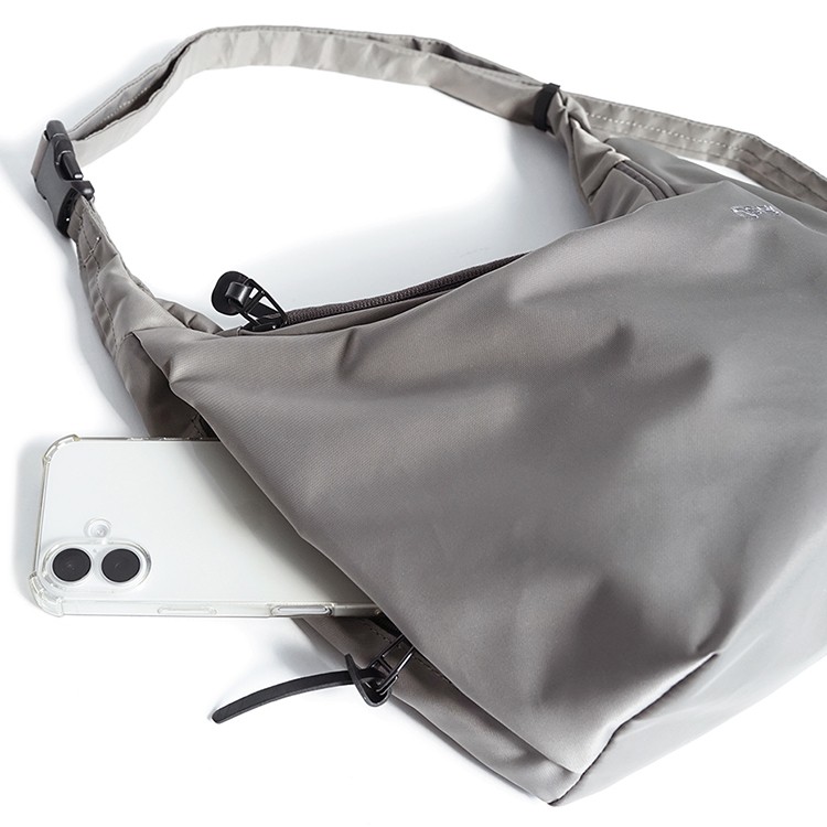 [DsBK]DANTOTSU Register Sling Compact 高密度ナイロンツイル ダントツ撥水加工 グレー グレー