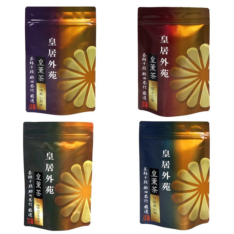 [皇居外苑]皇薫茶 4種セット