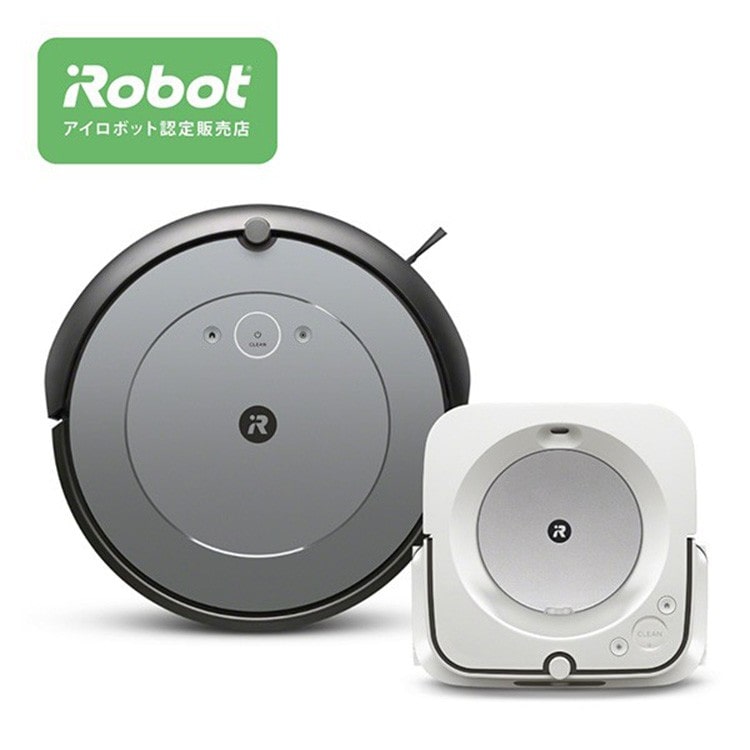 アイロボット]ロボット掃除機 ルンバi2 ＆ 床拭きロボット ブラーバ ...