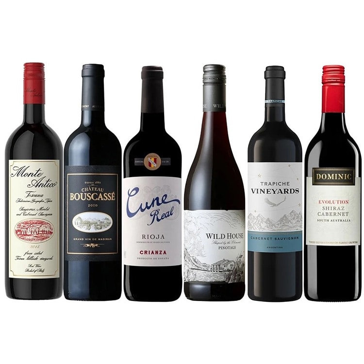 サクラアワード最高賞受賞ワインが入った濃厚赤ワイン 6本セット