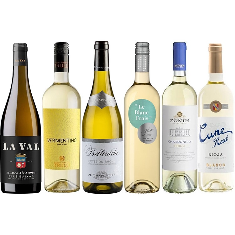 サクラアワード最高賞受賞ワインが入った白ワイン 6本セット