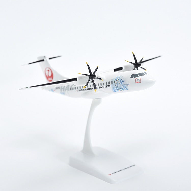 1/100 HAC ATR42-600 雪ミク特別塗装機 スナップインモデル: JAL
