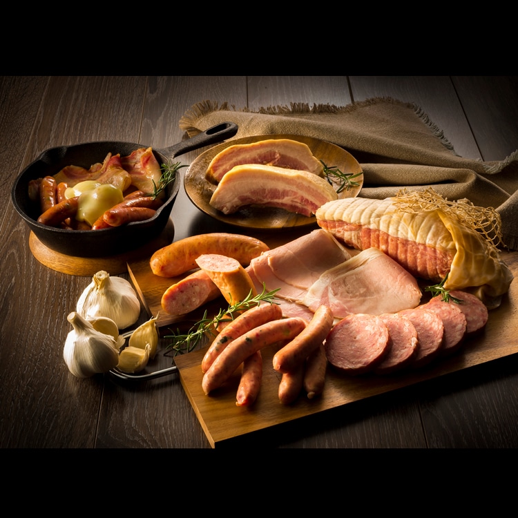 〔三國清三シェフ推奨〕北海道産 手作りハムギフト(5種入り)MN-B