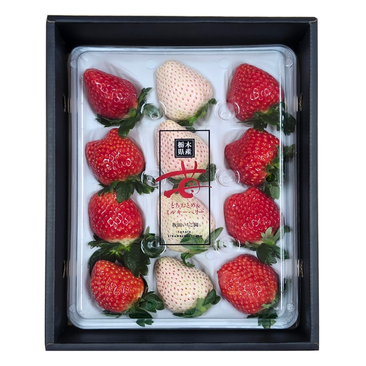 栃木県産とちおとめ&ミルキーベリー詰め合わせ