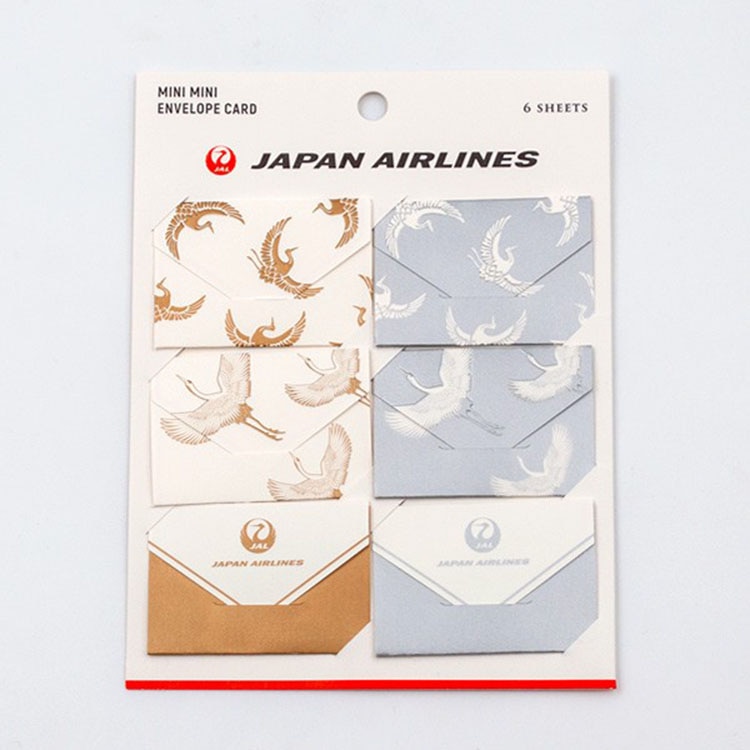 JALオリジナル]エンベロープカード6枚入り 鶴(鶴): JALショッピング