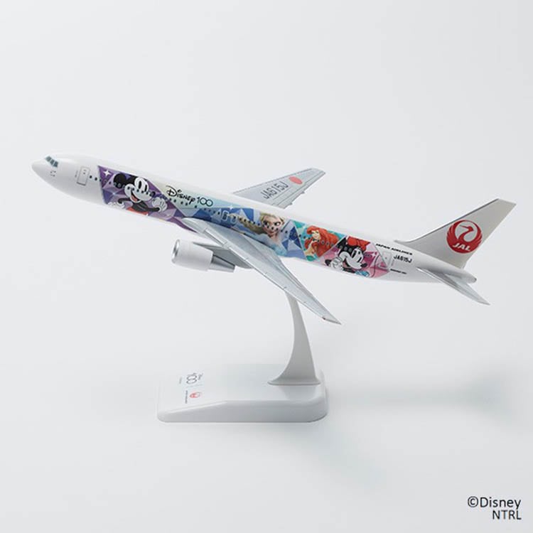 JAL ディズニーミッキーマウス90周年記念塗装 1/200 飛行機 模型 
