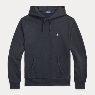 [POLO RALPH LAUREN]ループバック テリー フーディ ブラック S
