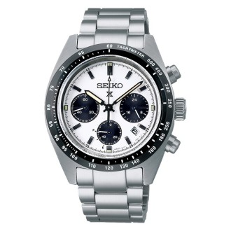 [SEIKO]プロスペックス SPEEDTIMER ソーラークロノグラフ ホワイト SBDL085