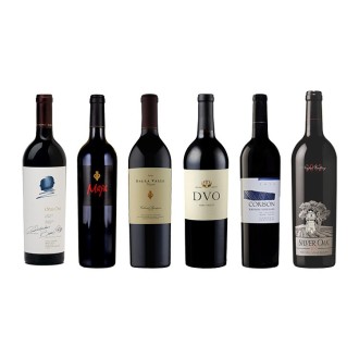 〔限定6セット〕オーパス・ワン＆希少カルトワイン！カリフォルニアの神髄を知る赤ワイン6本セット