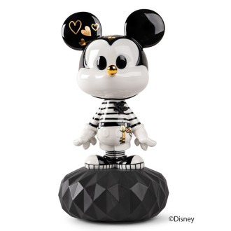 [リヤドロ]Mickey In Black ＆ White