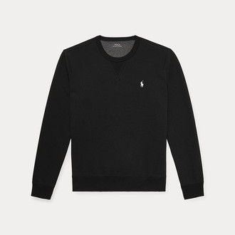 [POLO RALPH LAUREN]ダブルニット スウェットシャツ ブラック S
