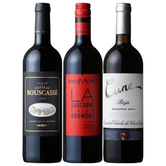 JALラウンジ採用赤ワイン3本セット