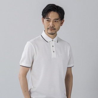 [EMPORIO ARMANI]ポロシャツ ホワイト L