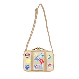 [JALオリジナル] ポシェットポーチ フライトワッペン