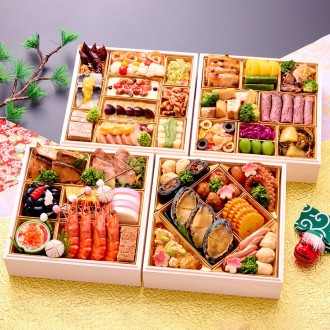 [千里山荘]和洋与段重「寿春」おせち