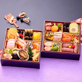 [赤坂・球磨川＆麻布十番・ピアットスズキ監修]和洋コラボ二段重