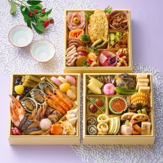 [平野レミ＆和田明日香監修]おせち料理三段重