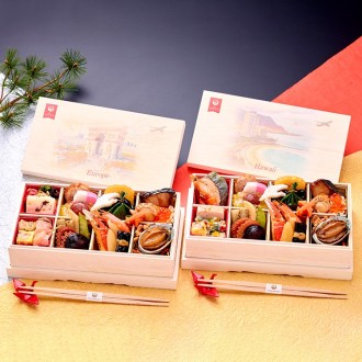 [JALロイヤルケータリング監修]機内食風おせち2客セット