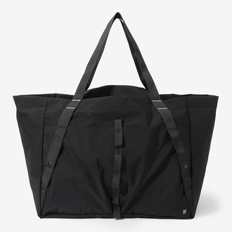 [JALオリジナル]MILESTO UTILITY パッカブルビッグトートバッグ BK