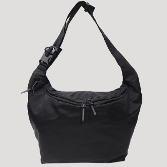 [DsBK]DANTOTSU Register Sling L 高密度ナイロンツイル ダントツ撥水加工 ブラック