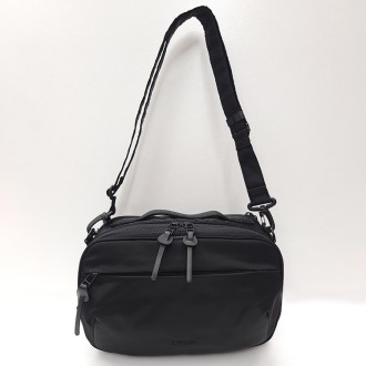 [DsBK]DANTOTSU Rectangle SL 高密度ナイロンツイル ダントツ撥水加工 ブラック