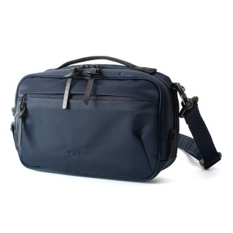 [DsBK]DANTOTSU Rectangle SL Small 高密度ナイロンツイル ダントツ撥水加工 ネイビー