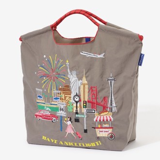 [ボールアンドチェーン]JALオリジナルバッグ グレー