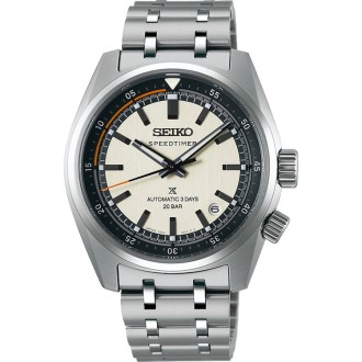 [SEIKO]プロスペックス スピードタイマー メカニカル SBDC215 シルバーホワイト