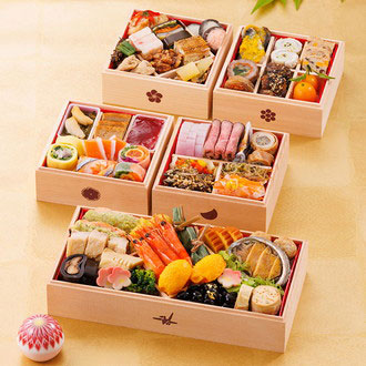 ［赤坂あじさい監修］和風おせち五段重「招福」