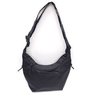 [DsBK]DANTOTSU Register Sling Compact 高密度ナイロンツイル ダントツ撥水加工 ブラック