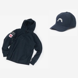 [JONES SPORTS]JALオリジナル The Golf Cap ＆JALオリジナル The Active Hoodie ネイビー M